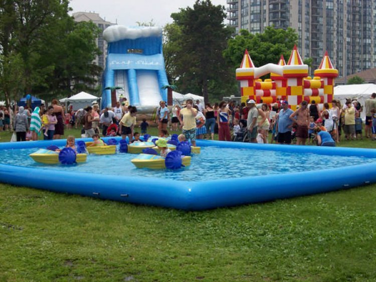 Paddle Boats With Pool