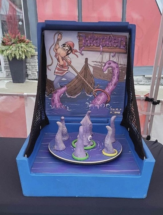 Pirate Ring Toss Bucket Game