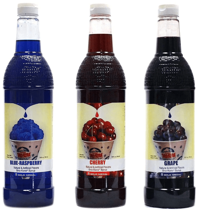 750 ml SnoCone Syrup Bottle