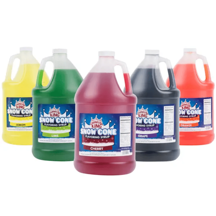 Sno-cone Syrup Jug 4oz