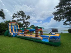 30601420 8025 4187 B152 1D6E979E8A57 1753472477 27FT Tiki Crush Waterslide with Slip and Slide