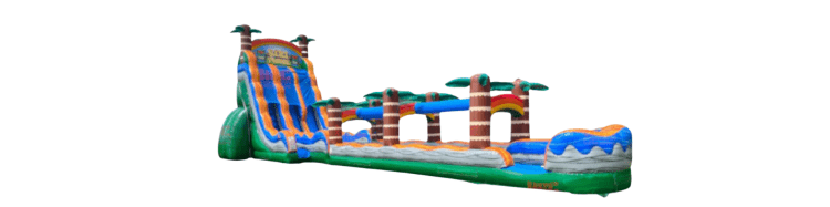 27FT Tiki Crush Waterslide