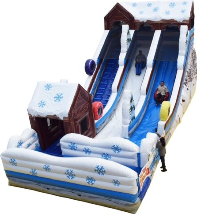 27 Dual Lane Winter Tubing Slide