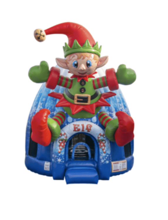 Huge Life Size Elf Igloo Bounce House