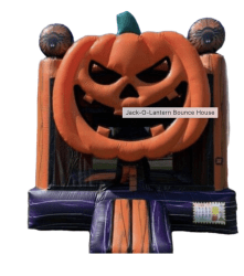 Jack-O-Lantern Bounce House