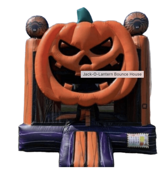 Jack-O-Lantern Bounce House