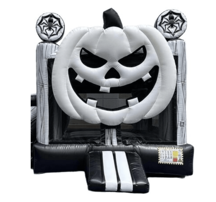 Glow In Dark Pumpkin Bounce House