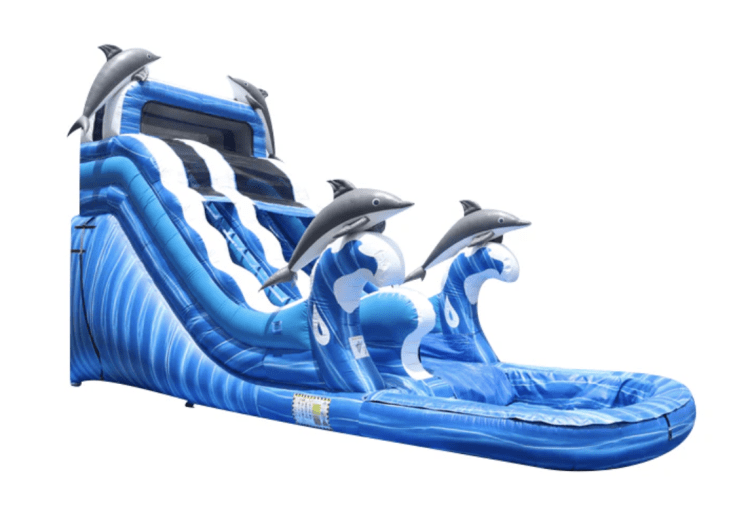 18 FT DOLPHIN WAVE WATERSLIDE
