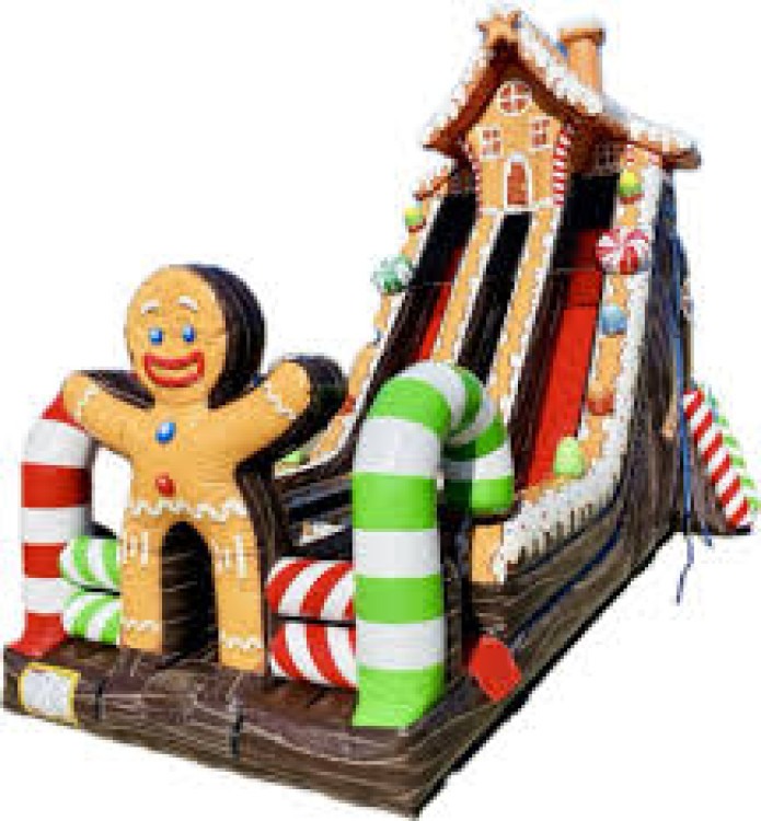27 Foot Ginger Bread Double Slide