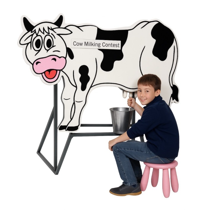Cow Milking Contest Cow Milking Contest