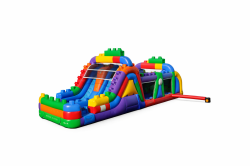 38' Mega Block Obstacle Course