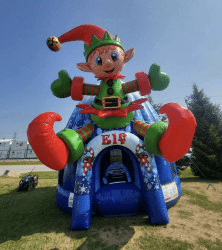 HUGE ELF BOUNCE CASTLE RENTAL 1770428465 Huge Life Size Elf Igloo Bounce House