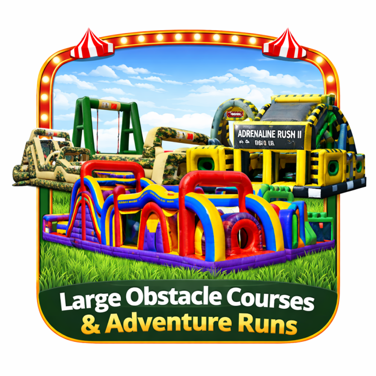 Large Obstacle Courses & Adventure Runs
