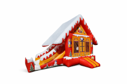 Christmas Bouncer With Slide