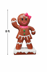 Gingerbread lady Statue