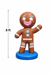 Gingerbread Man Statue