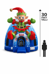 Huge Life Size Elf Igloo Bounce House