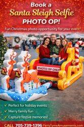 santa sleigh selfie photo op festival.jpg 1772759673 Santa Sleigh Selfie with reindeer